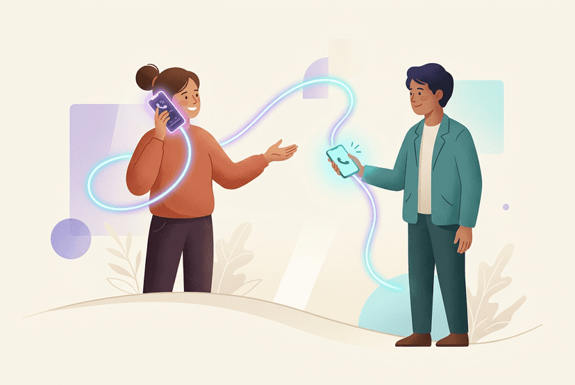 Seamless call transfer between AI and team